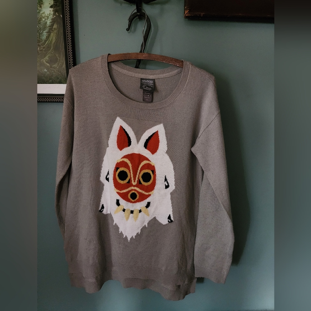 Princess MONONOKE Soft Grey Sweater